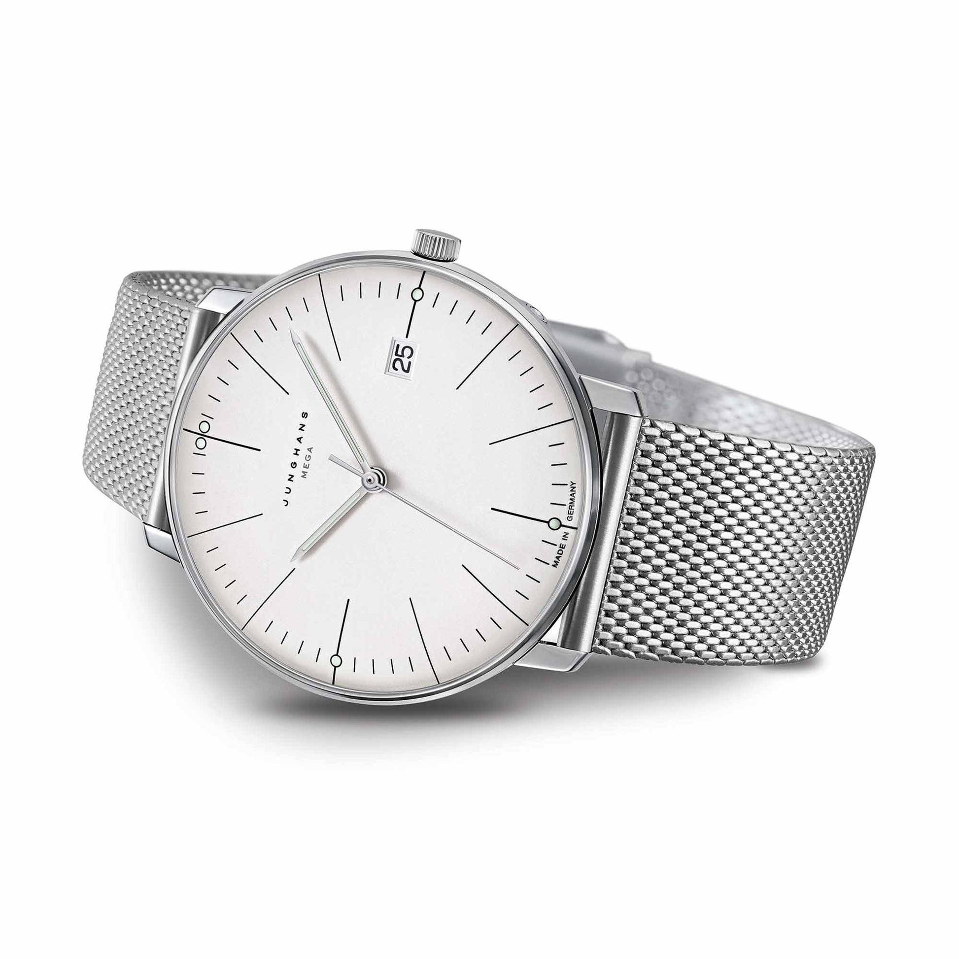 Junghans - max bill MEGA, Edelstahl von Junghans (058/4821.44)