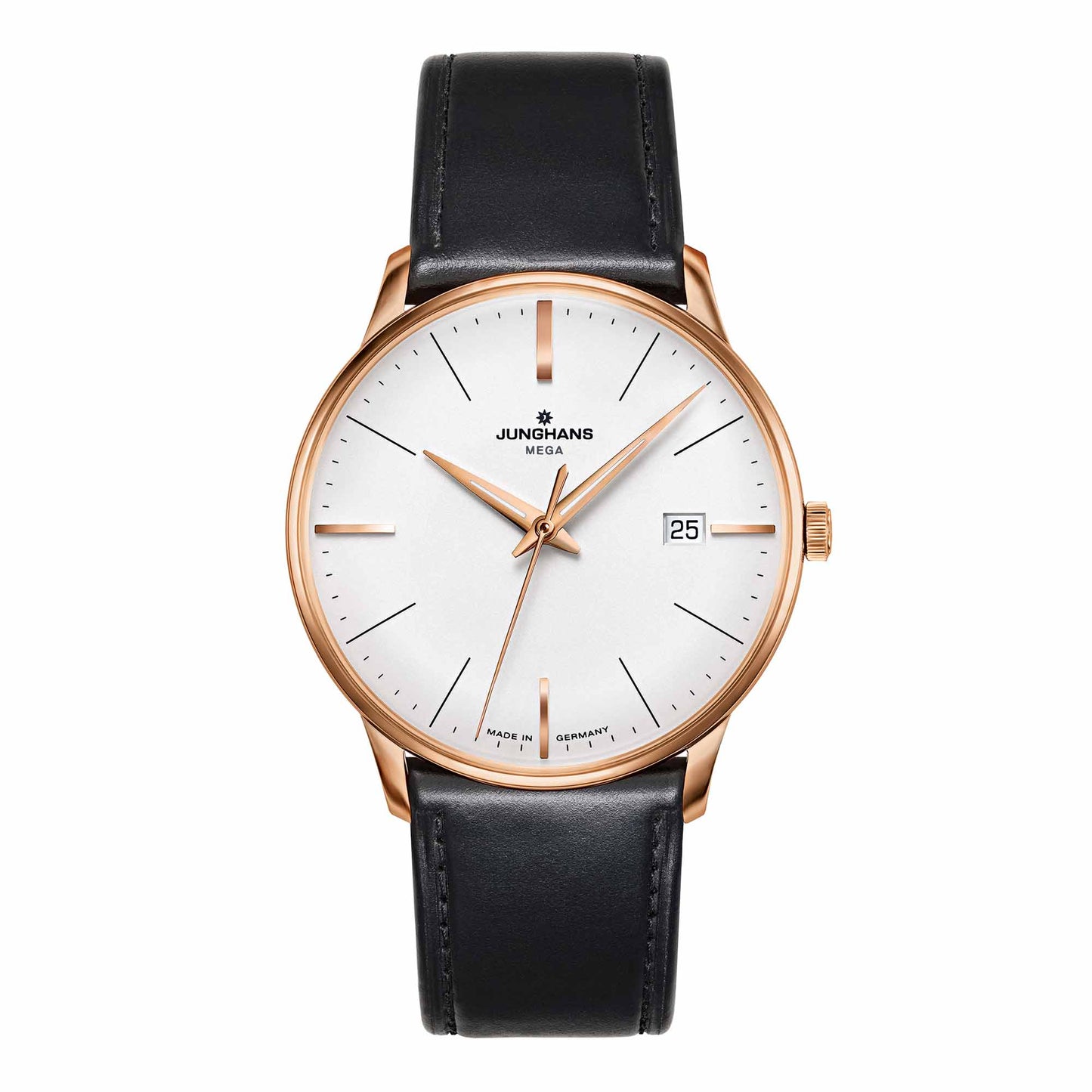Junghans - Meister MEGA, Tricolor-Gold von Junghans (058/7800.00)