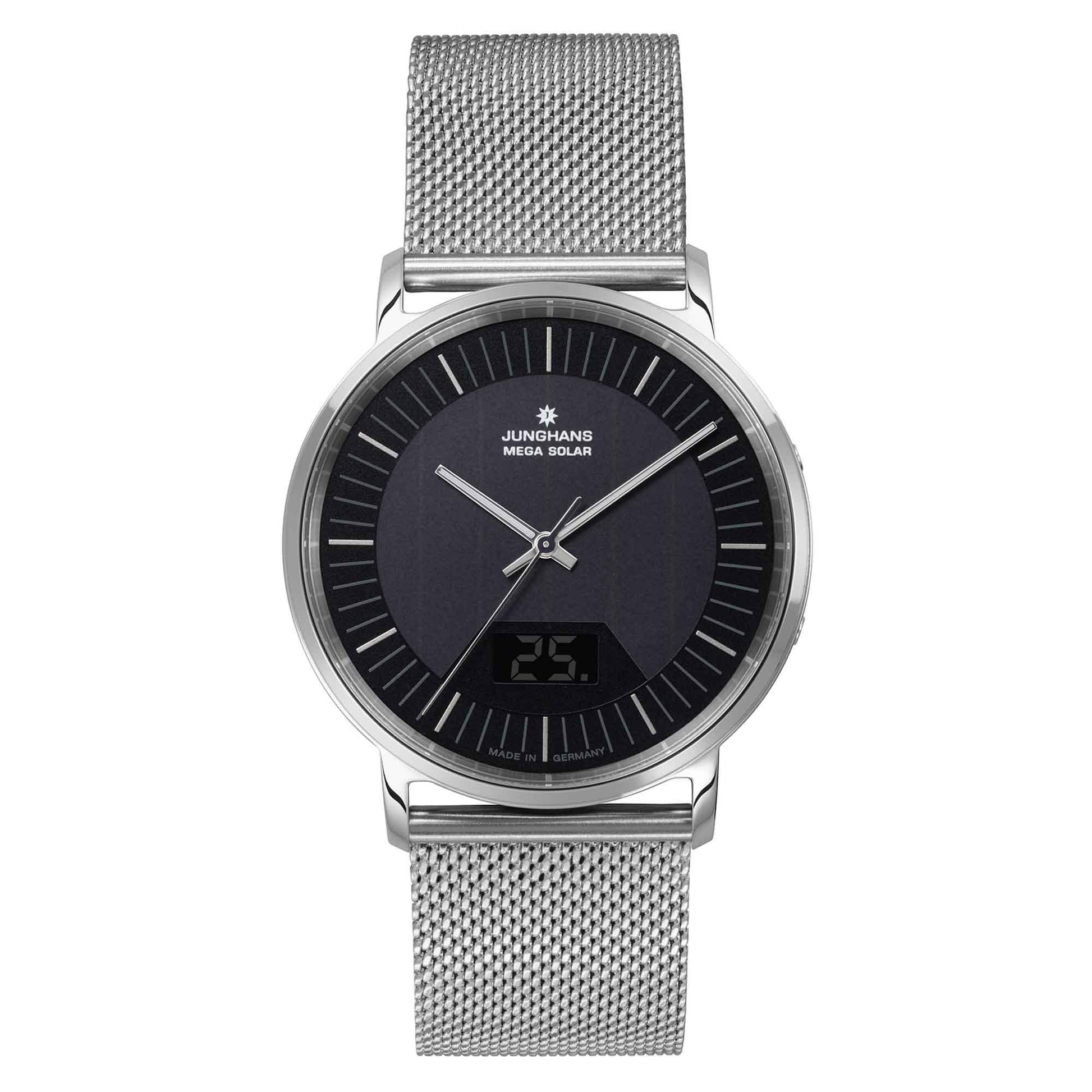 Junghans - Milano Mega Solar, Edelstahl von Junghans (056/4222.44)