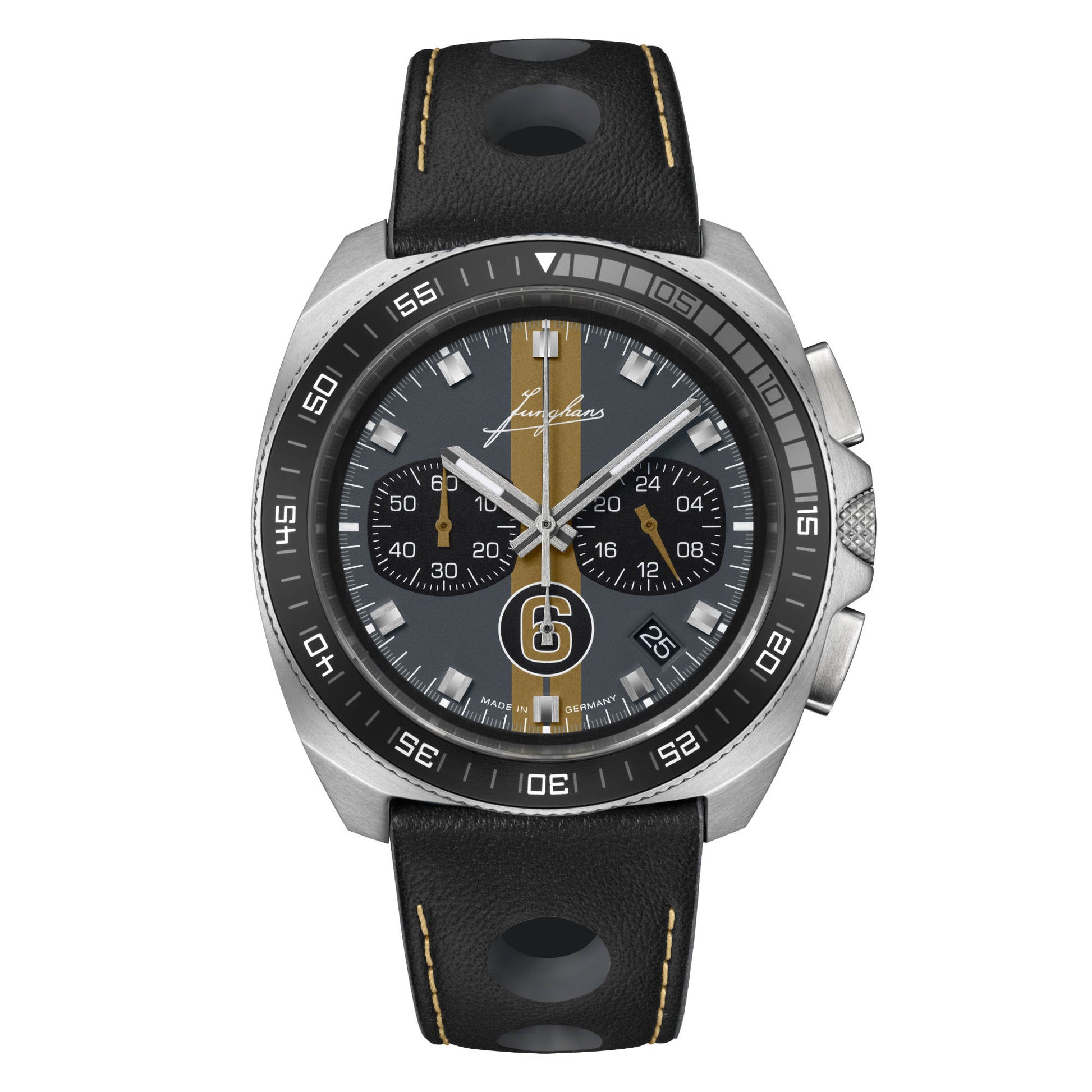 1972 Chronoscope Sports Edition 2025, Edelstahl von Junghans (41/4578.00)