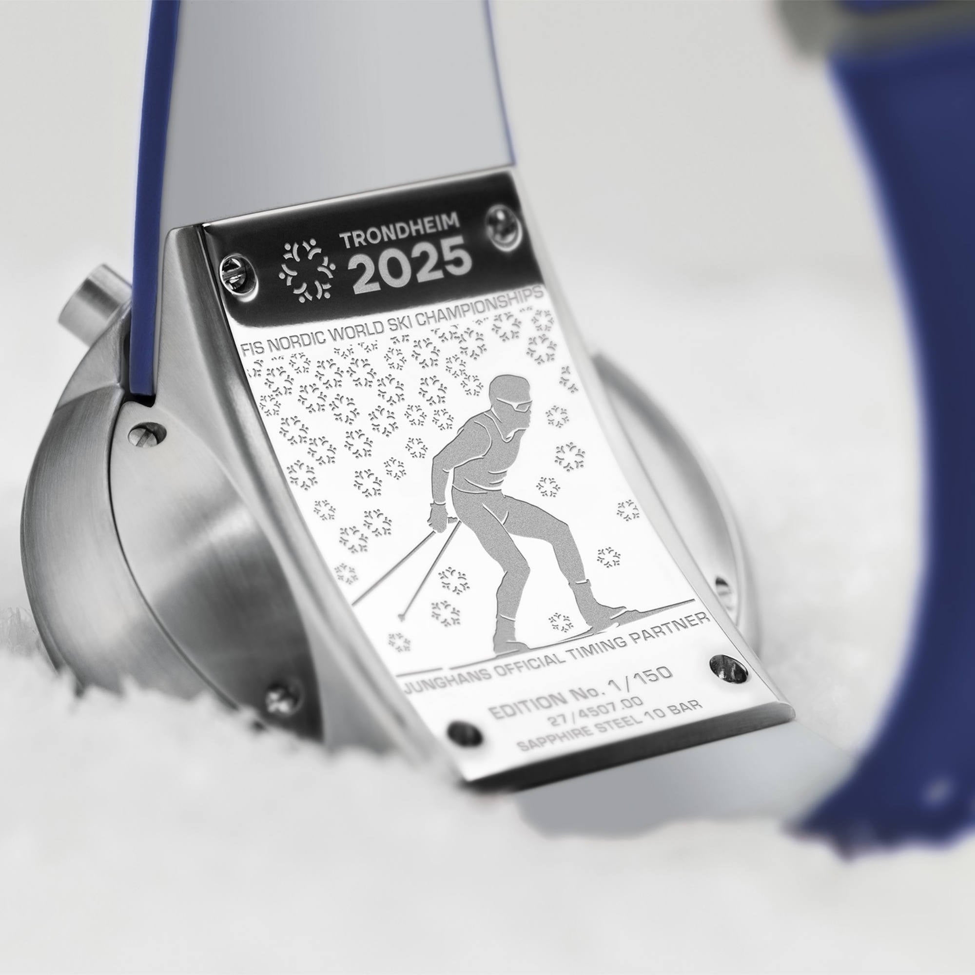 Junghans 1972 Competition FIS Edition Trondheim - 27/4507.00 (00) aus Silber