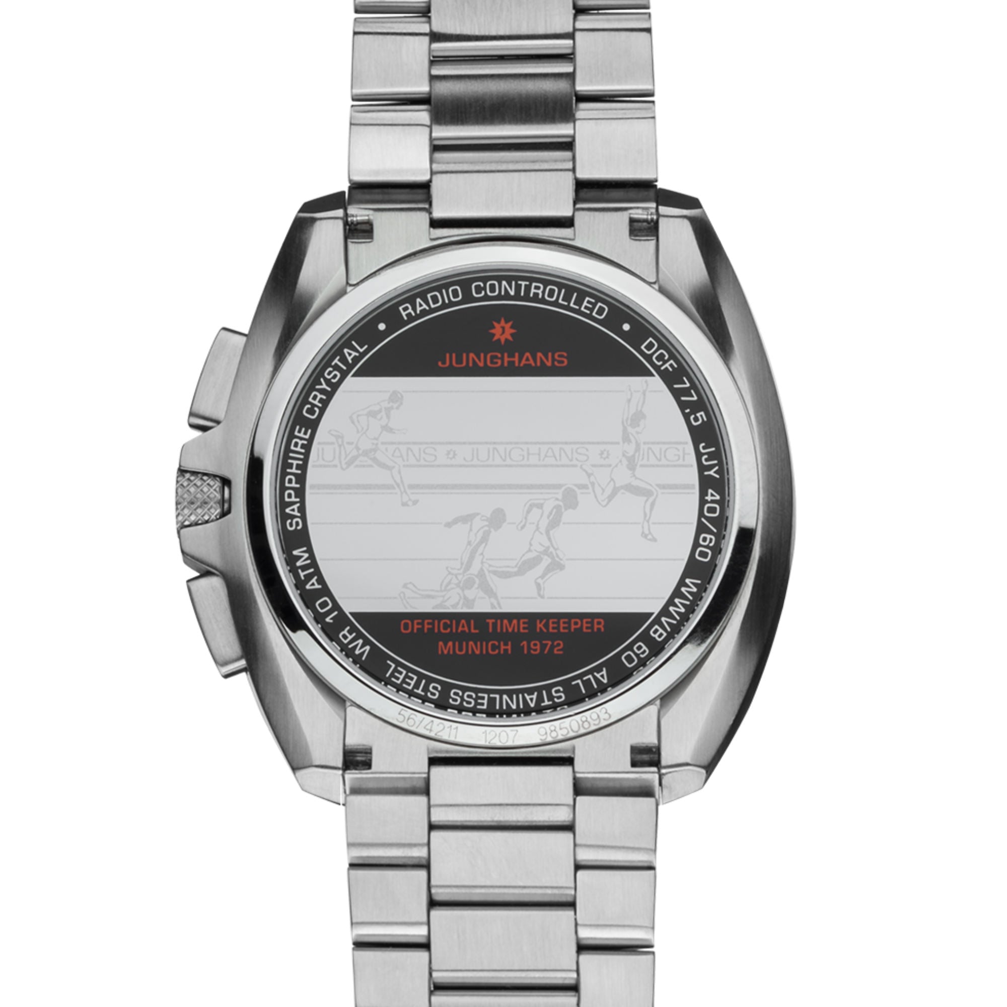 Junghans 1972 Mega Solar - 56/4611.44 (44) aus Edelstahl