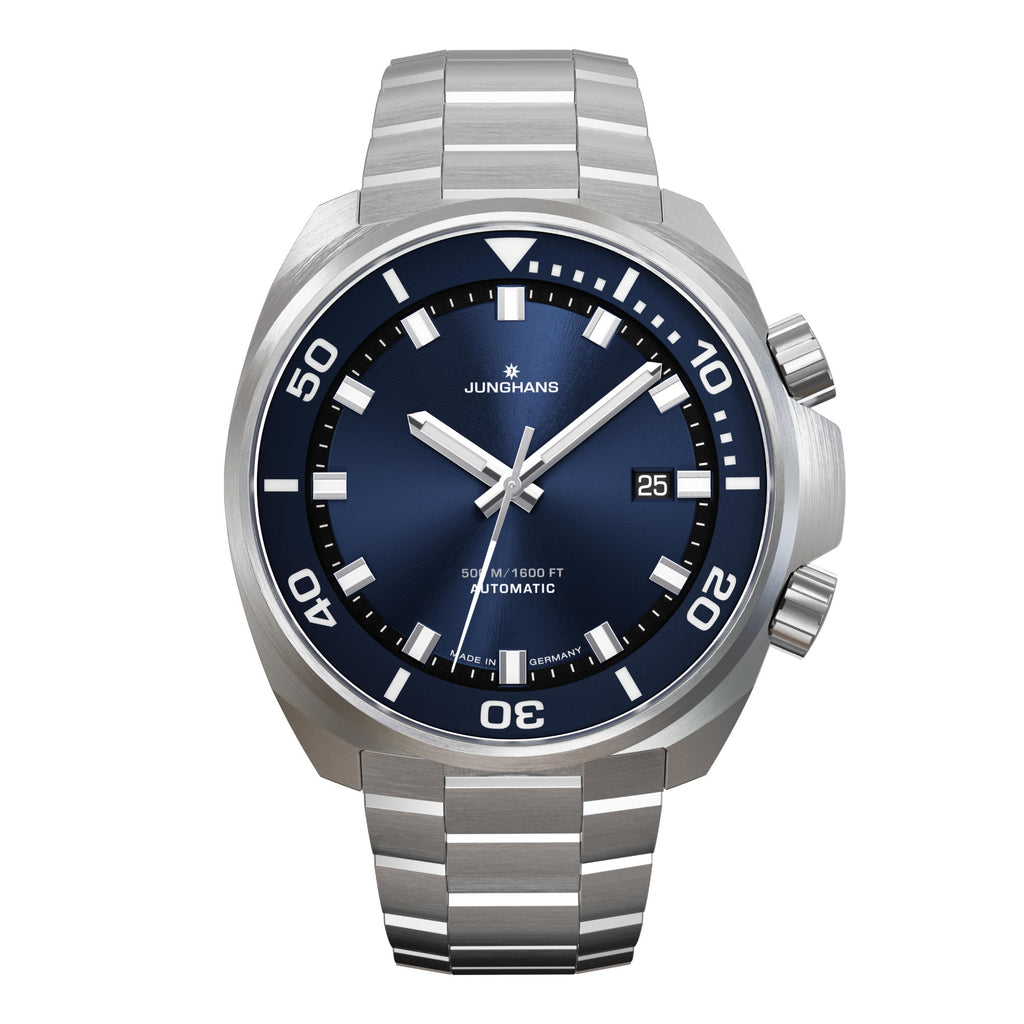 Junghans Aquaris Blue - 27/4660.44 (44) aus Edelstahl