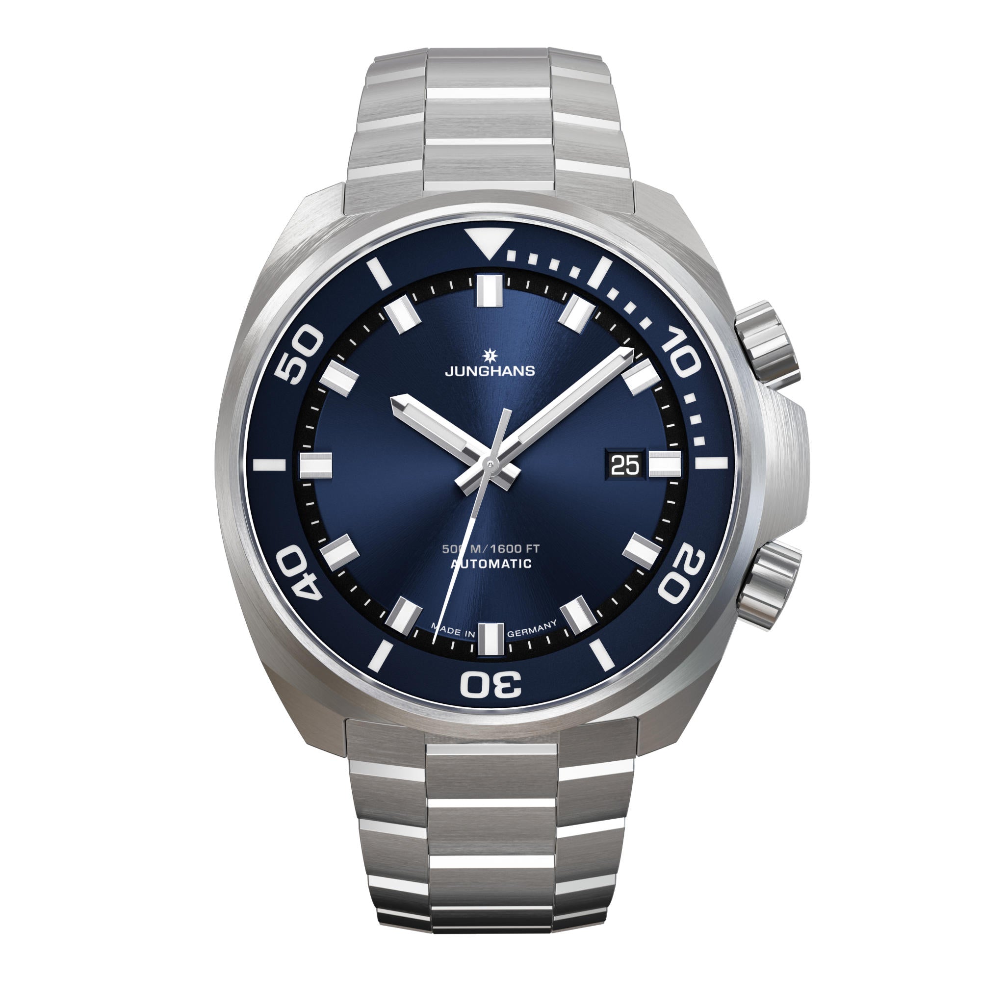 Junghans Aquaris Blue - 27/4660.44 (44) aus Edelstahl