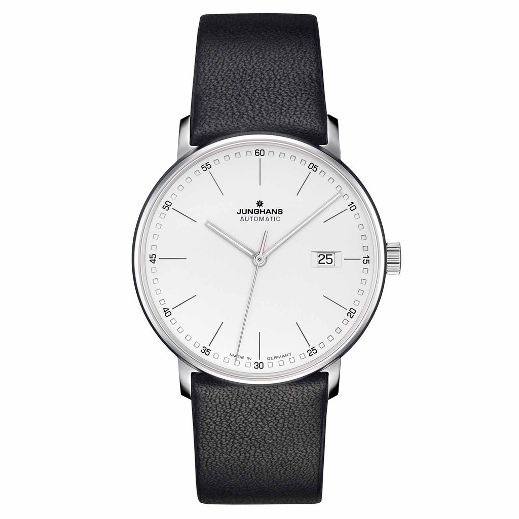 Junghans FORM A Automatic - 27/4730.00 (00) aus Leder, Edelstahl