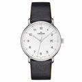 Junghans FORM A - 27/4731.00 (00) aus Leder, Edelstahl