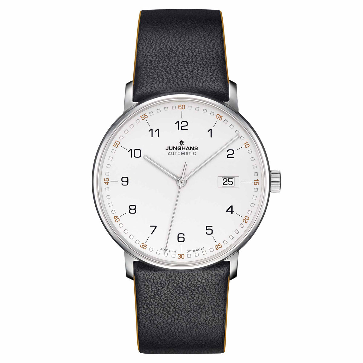Junghans FORM A Automatic - 27/4731.00 (00) aus Leder, Edelstahl