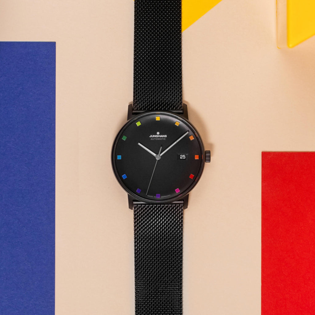 Junghans Form A Bauhaus Edition - 27/4533.44 (44) aus Edelstahl