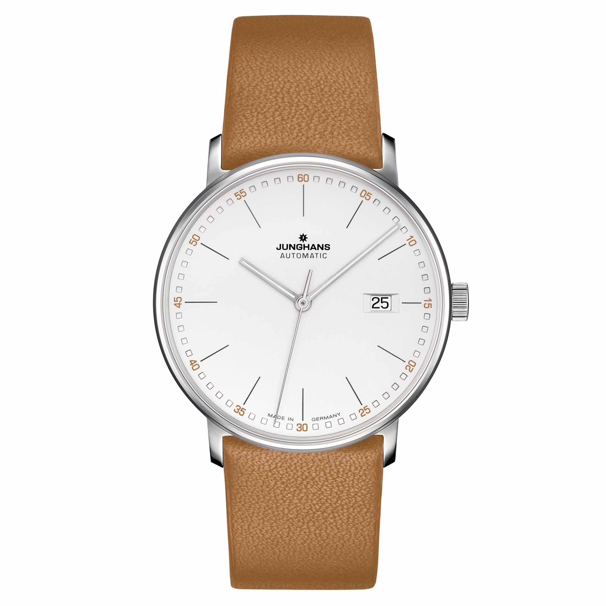 Junghans - FORM A, Leder von Junghans (027/4734.00)