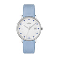 Junghans FORM Damen - 47/4055.00 (00) aus Leder, Edelstahl