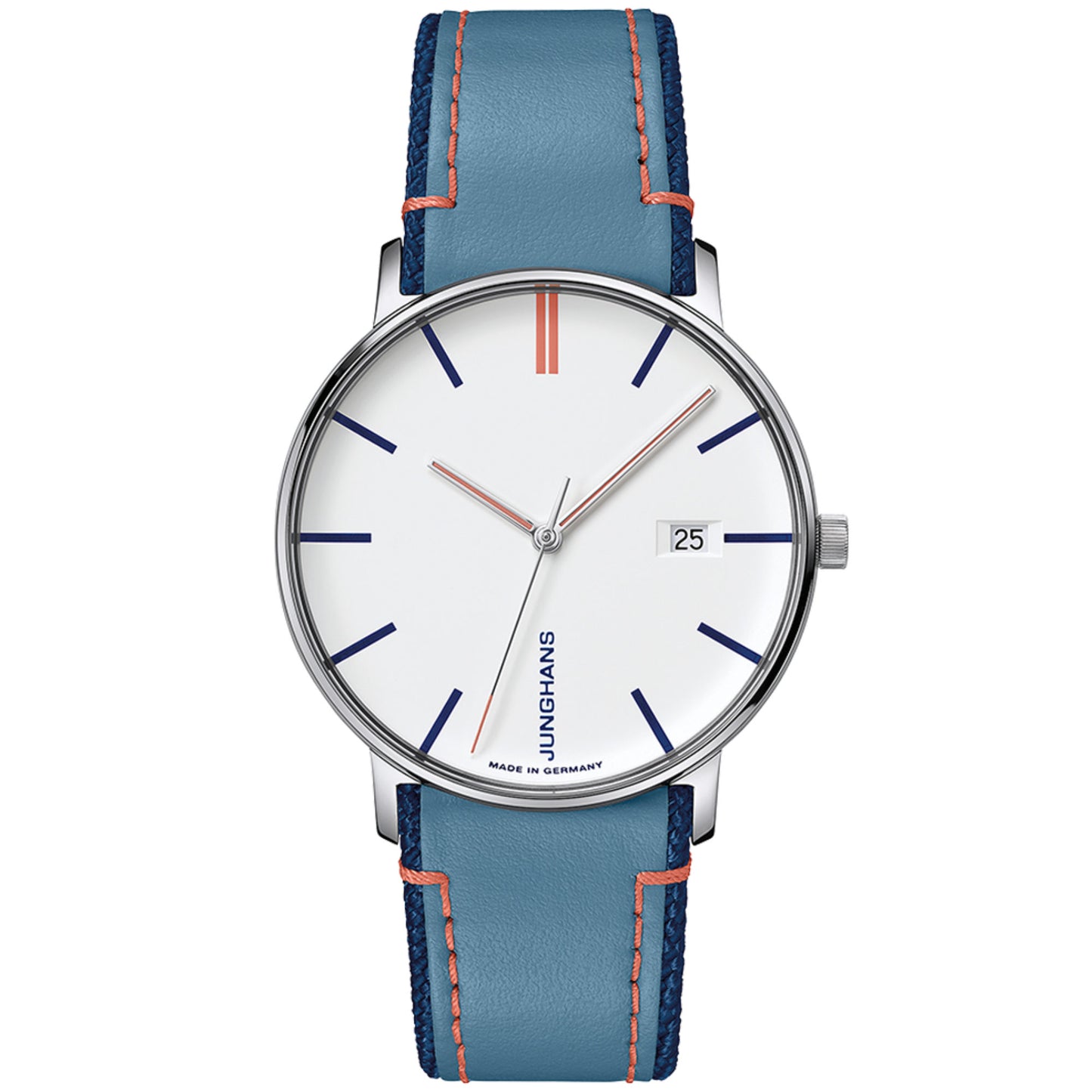 FORM Quarz, Edelstahl von Junghans (41/4481.00)