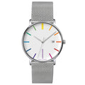 Junghans Form Quarz Bauhaus Edition - 41/4580.44 (44) aus Edelstahl