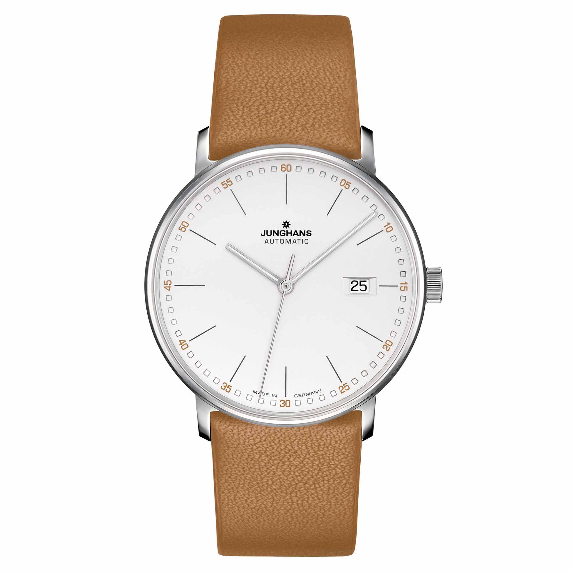 Junghans - FORM A, Leder von Junghans (027/4734.00)