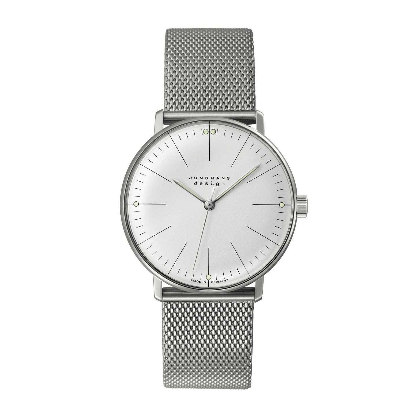 Junghans - max bill Handaufzug, Edelstahl von Junghans (027/3004.44)