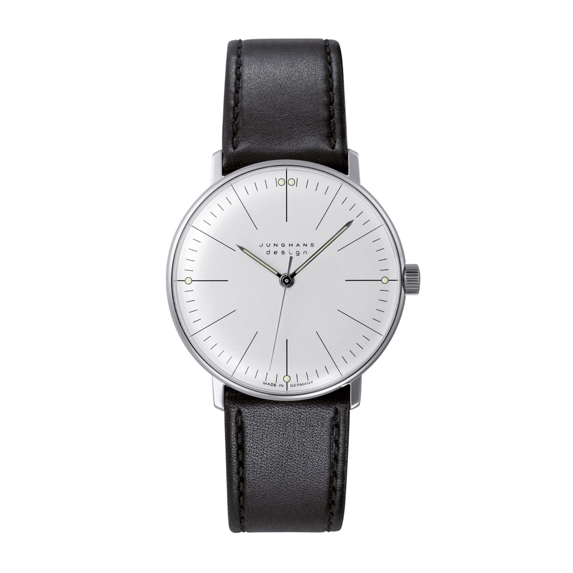 Junghans - max bill Handaufzug, Leder von Junghans (027/3700.00)