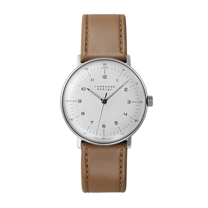 Junghans - max bill Handaufzug, Leder von Junghans (027/3701.00)