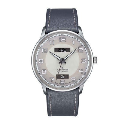 Junghans - Meister Driver Day Date, Leder • Diamant von Junghans (027/4720.00)