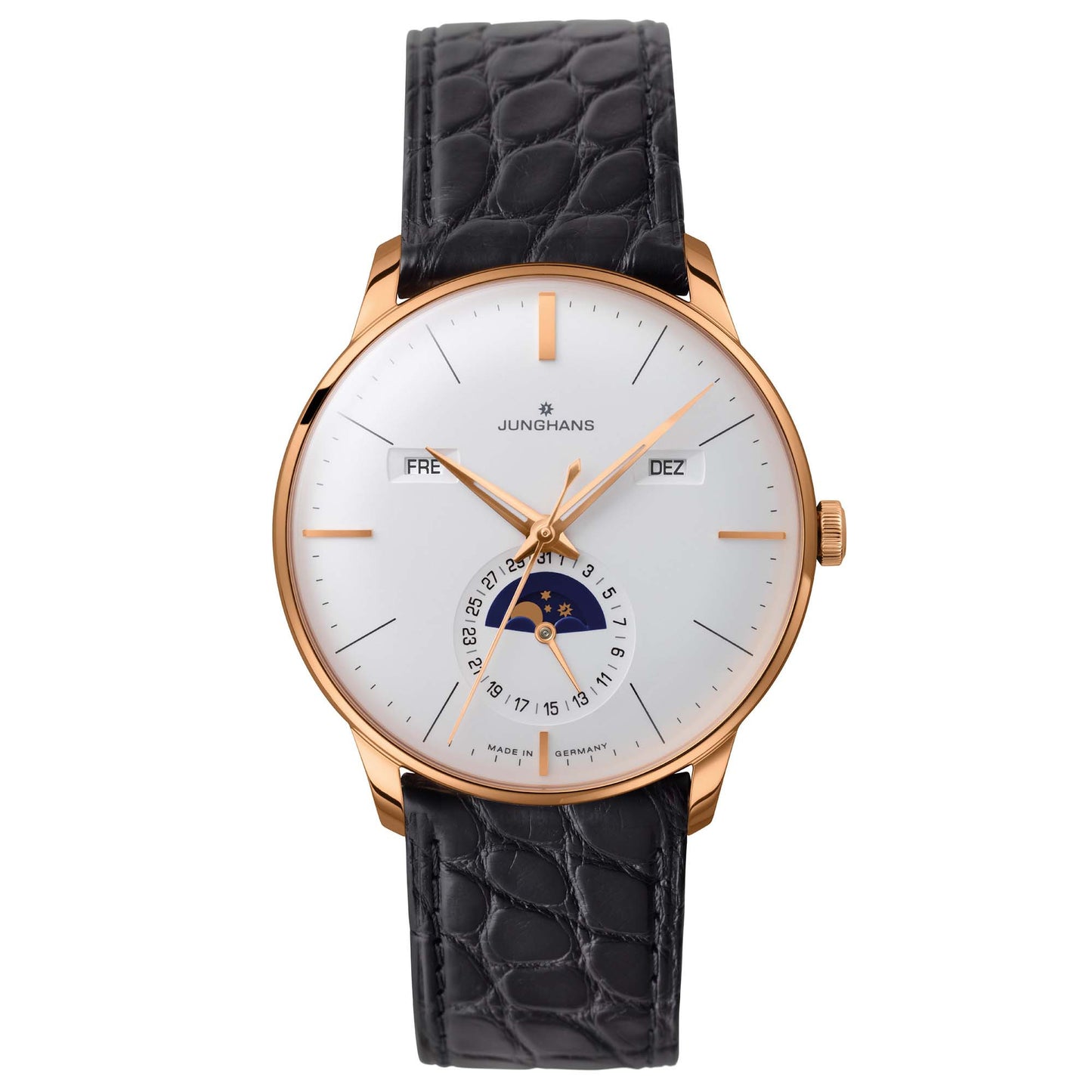 Junghans - Meister Kalender, Leder von Junghans (027/7203.00)