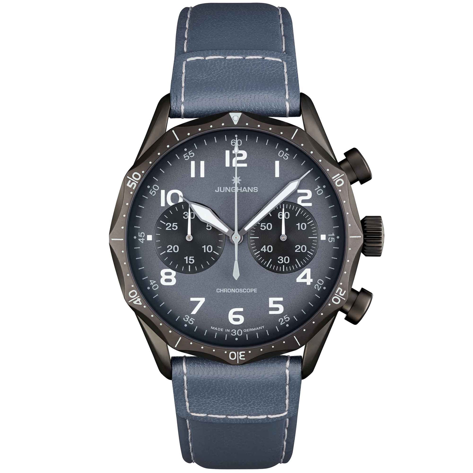 Junghans - Meister Pilot, Leder von Junghans (027/3795.00)