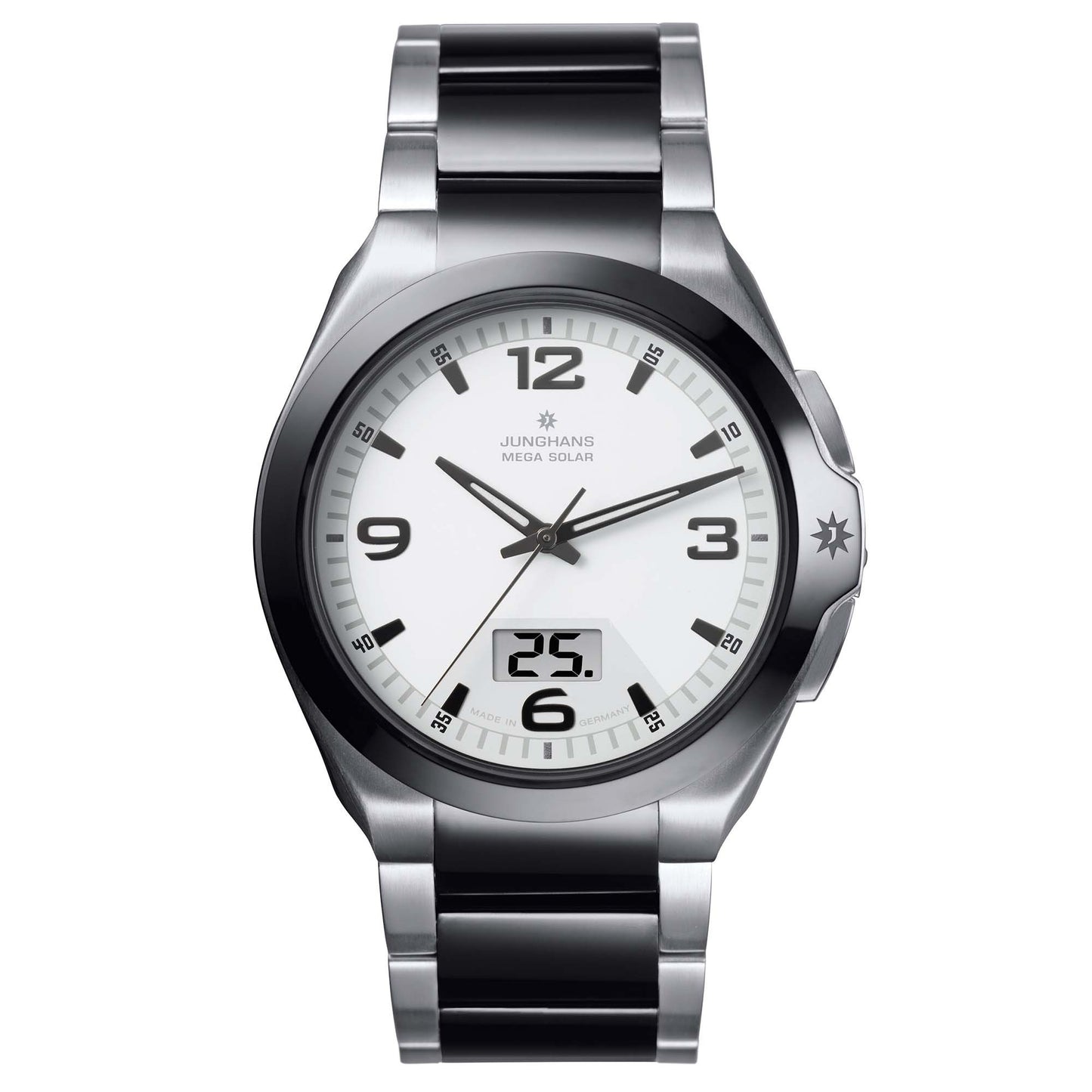 Junghans - Spektrum Mega Solar, Edelstahl von Junghans (018/1423.44)