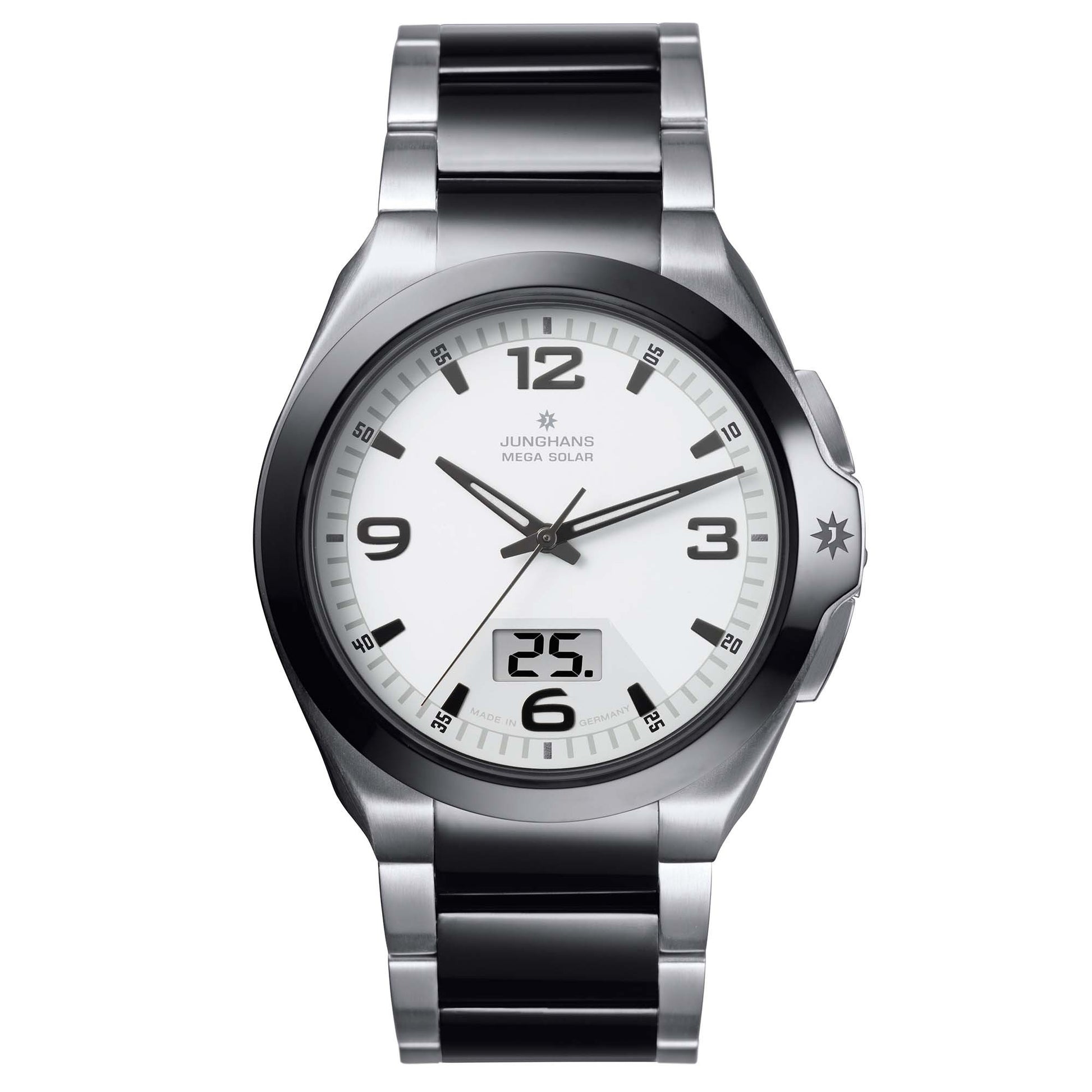 Junghans - Spektrum Mega Solar, Edelstahl von Junghans (018/1423.44)