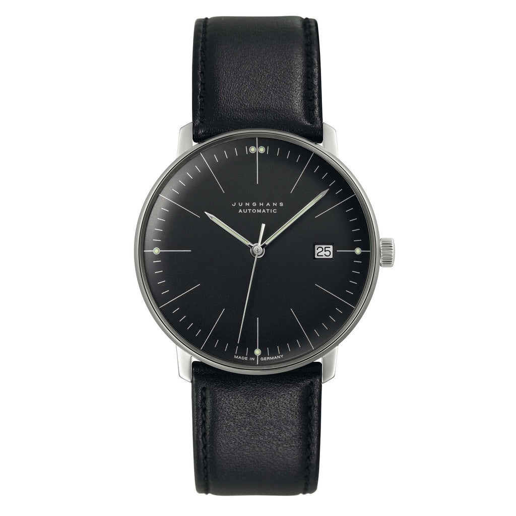 Junghans max bill Automatic - 27/4701.02 (02) aus Leder, Edelstahl