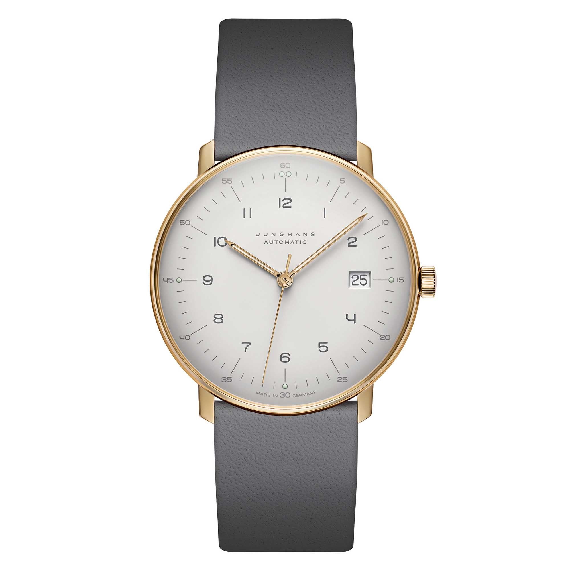 Junghans max bill Automatic - 27/7806.02 (02) aus Leder, Edelstahl