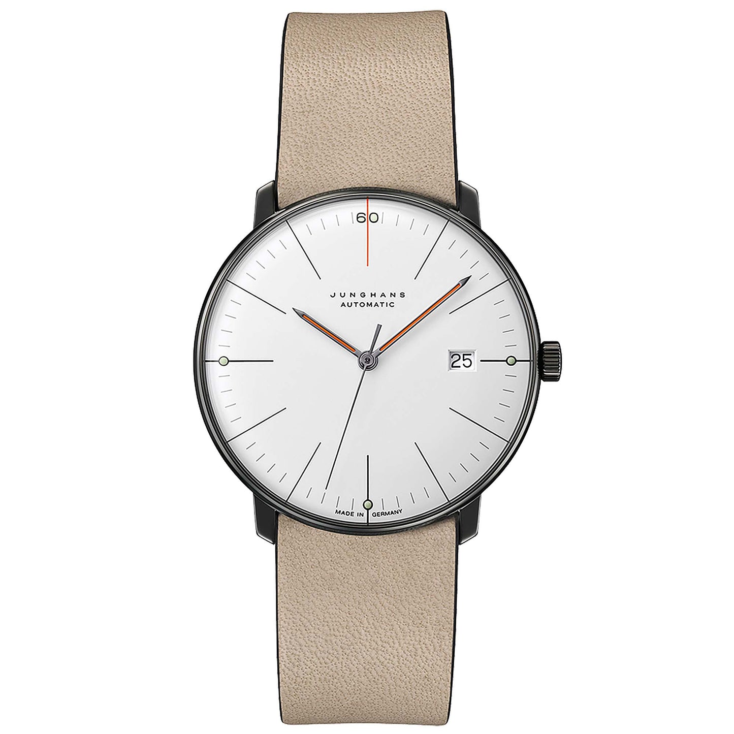 Max Bill Automatic Edition Set 60, Leder von Junghans (27/4108.02)