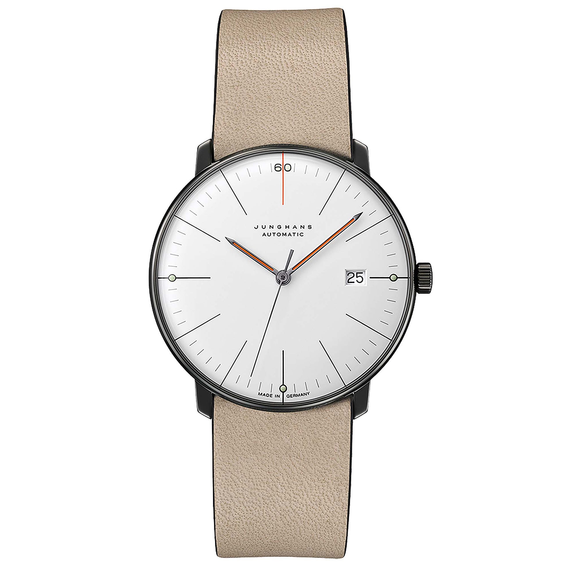Max Bill Automatic Edition Set 60, Leder von Junghans (27/4108.02)