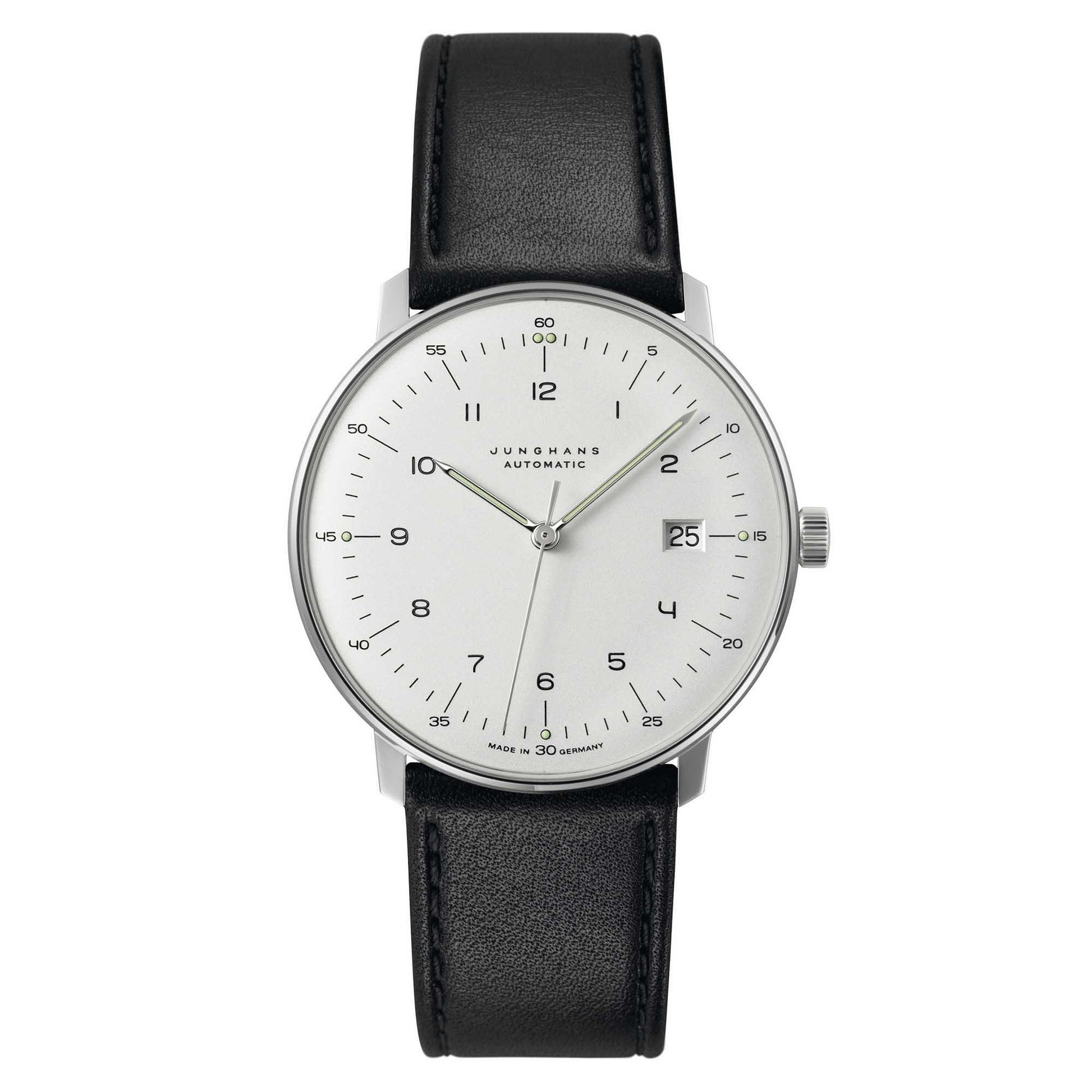 Junghans - max bill Automatic, Leder von Junghans (027/4700.00)