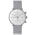 Junghans max bill Chronoscope - 27/4003.46 (46) aus Edelstahl