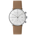 Junghans max bill Chronoscope - 27/4502.02 (02) aus Edelstahl