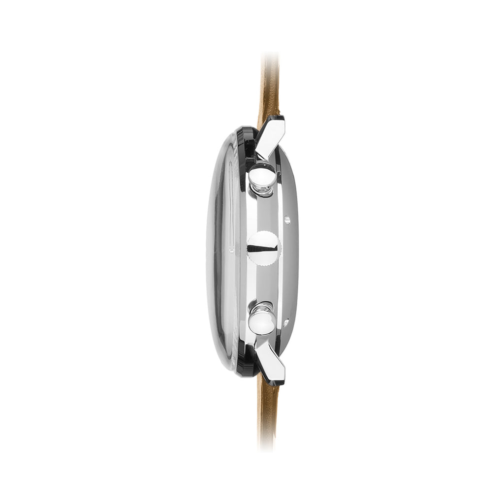 Junghans max bill Chronoscope - 27/4502.02 (02) aus Edelstahl