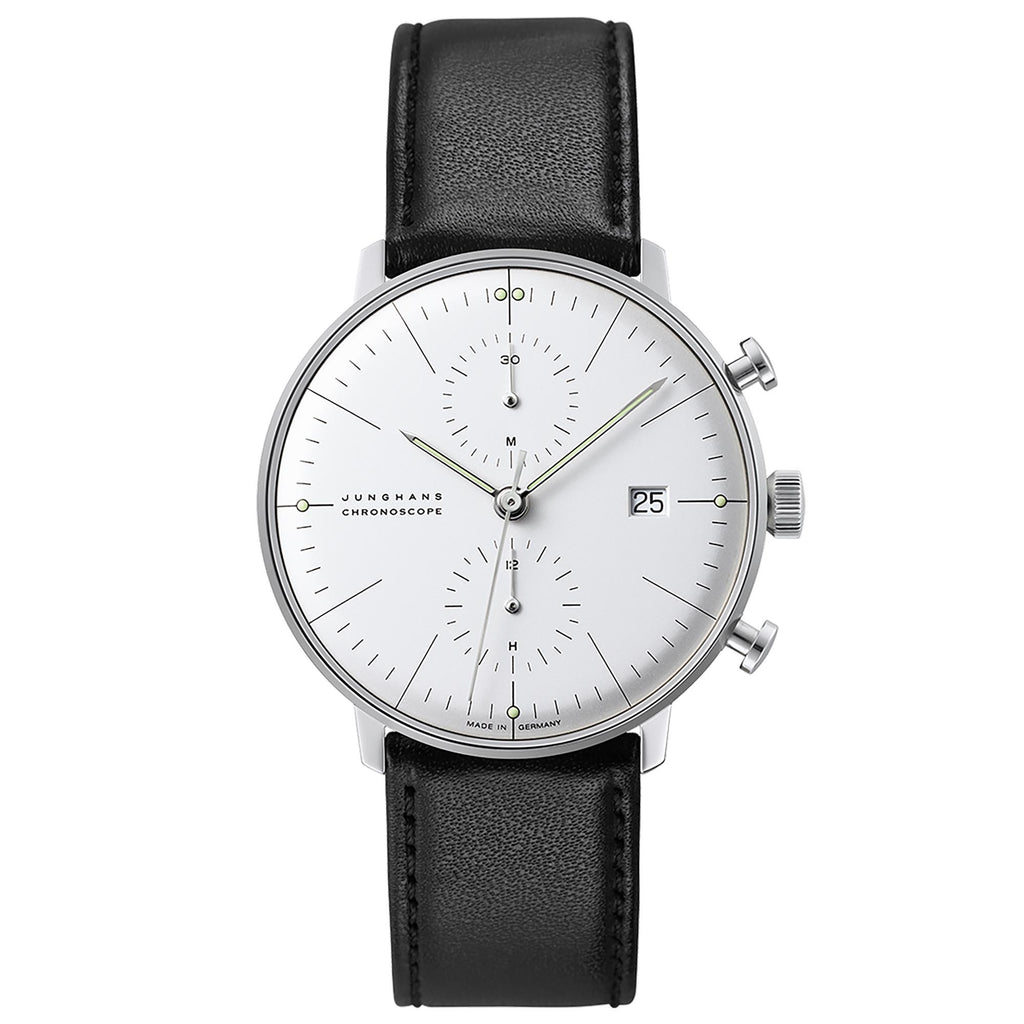 Junghans max bill Chronoscope - 27/4600.02 (02) aus Edelstahl