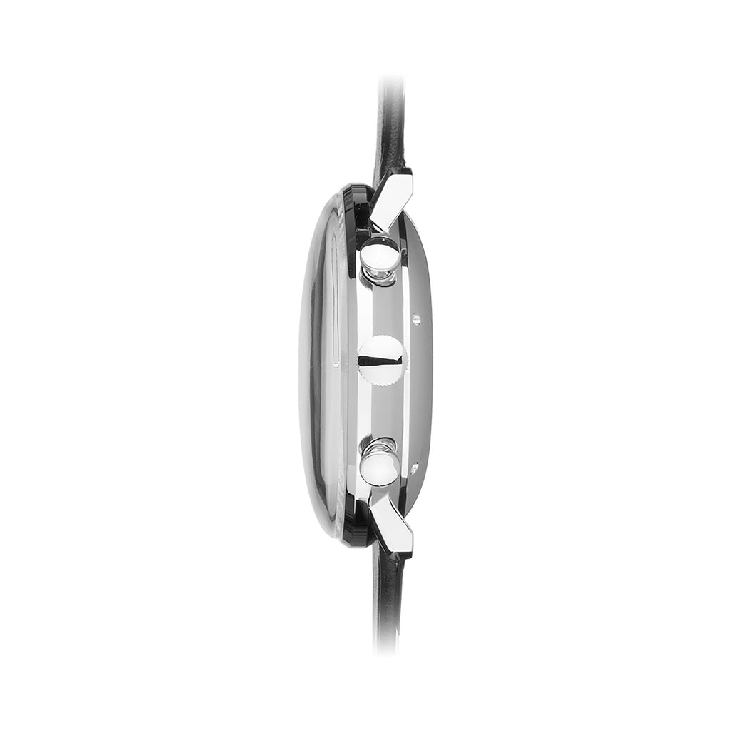 Junghans max bill Chronoscope - 27/4600.02 (02) aus Edelstahl