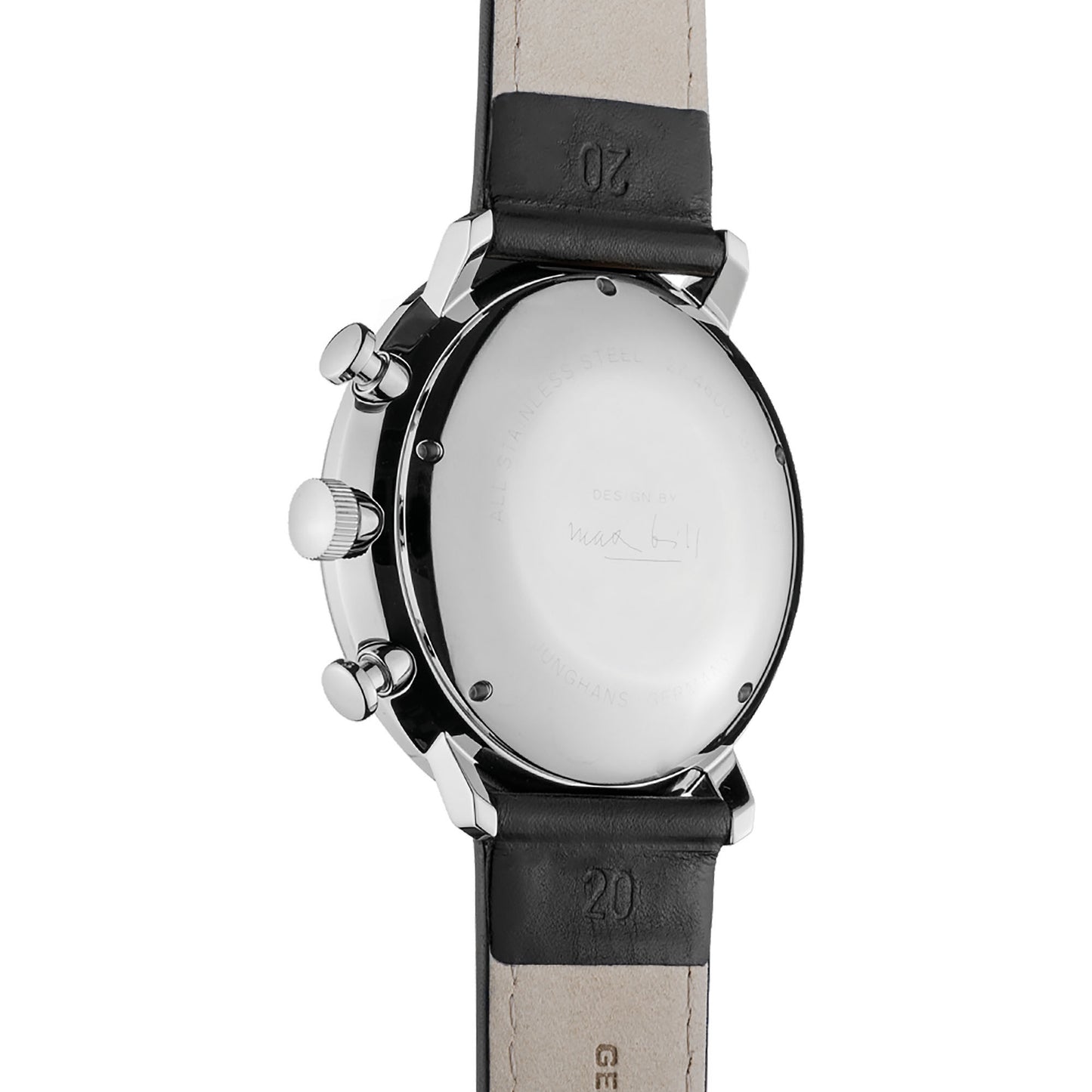 Junghans max bill Chronoscope - 27/4600.02 (02) aus Edelstahl