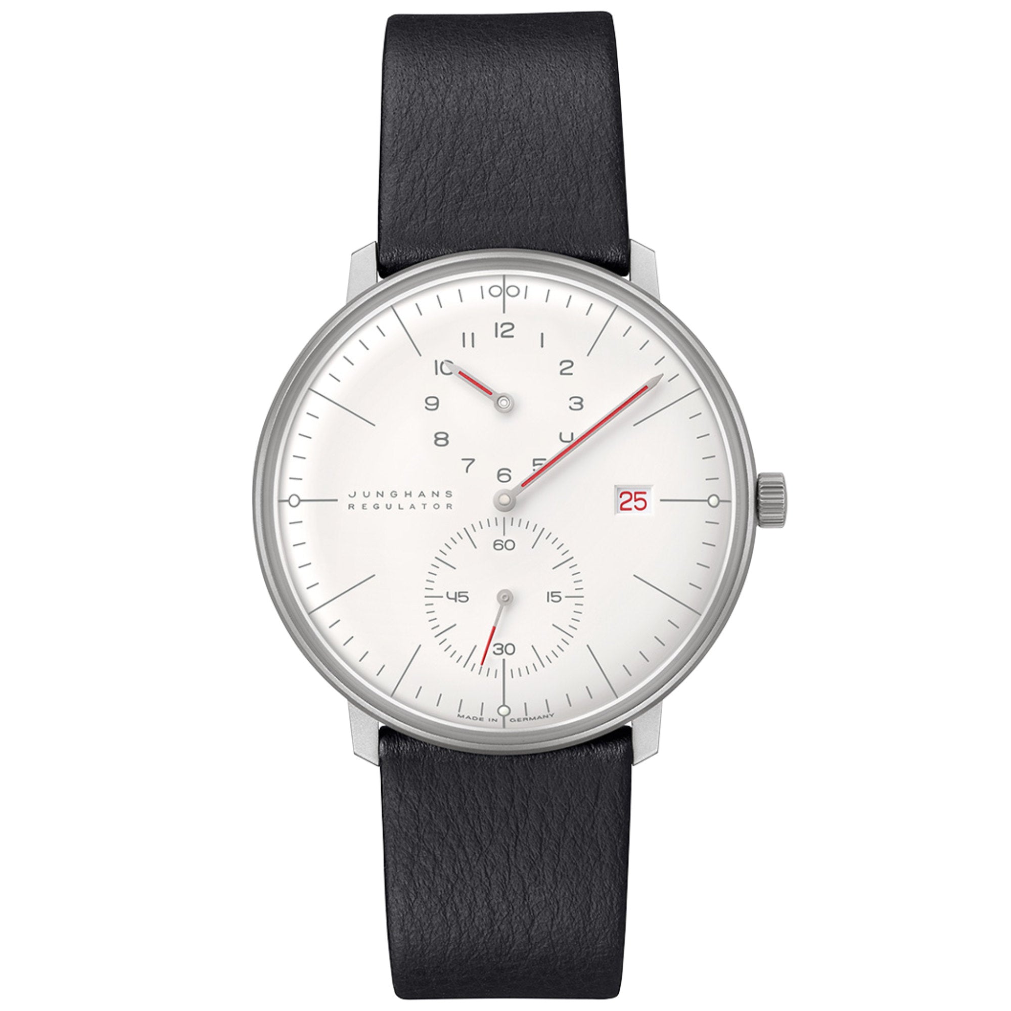 Junghans max bill Chronoscope Bauhaus - 27/4493.02 (02) aus Edelstahl
