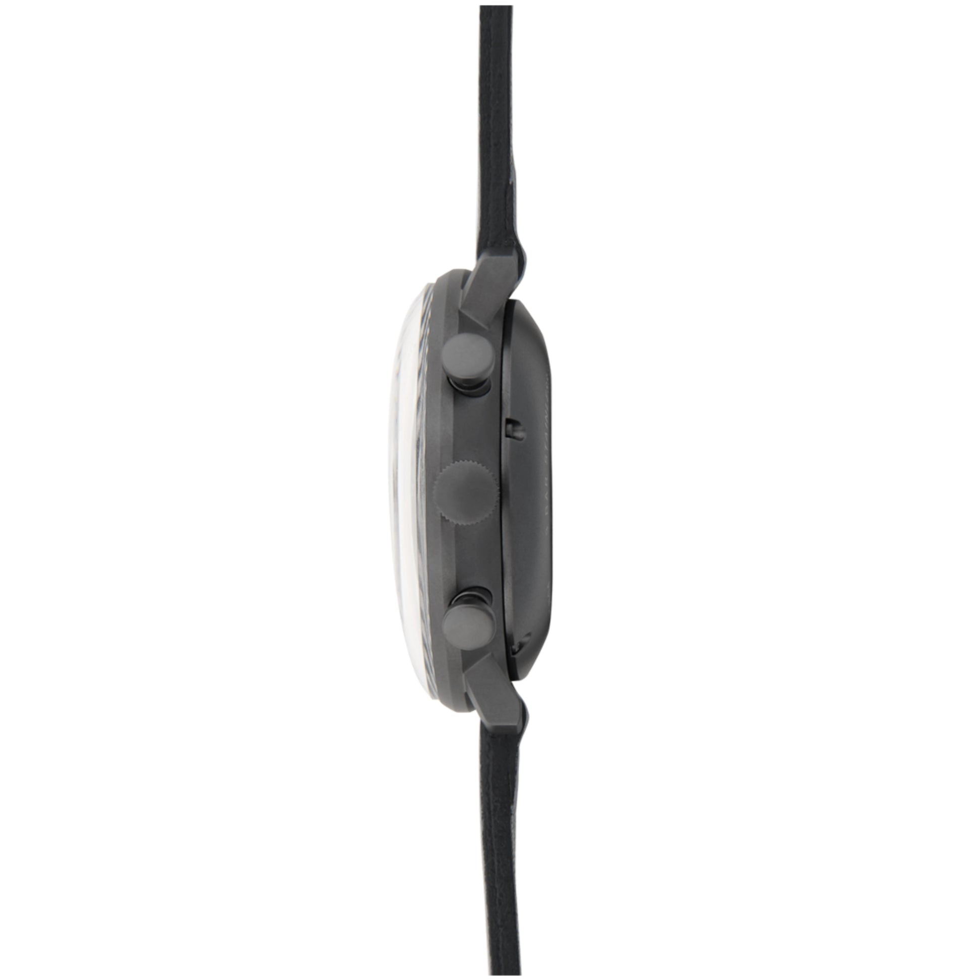 max bill Chronoscope, Datum Englisch, Edelstahl von Junghans (27/4008.03)