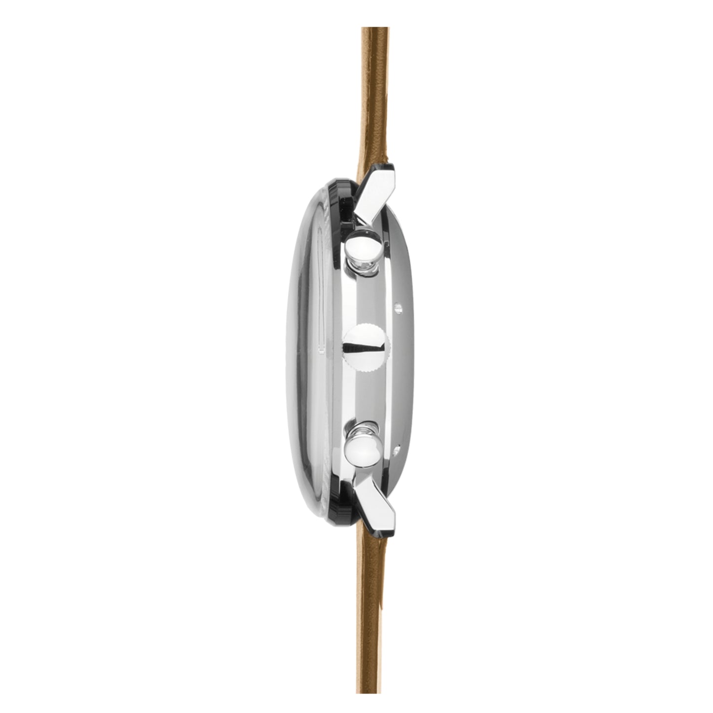 max bill Chronoscope, Datum Englisch, Edelstahl von Junghans (27/4501.03)