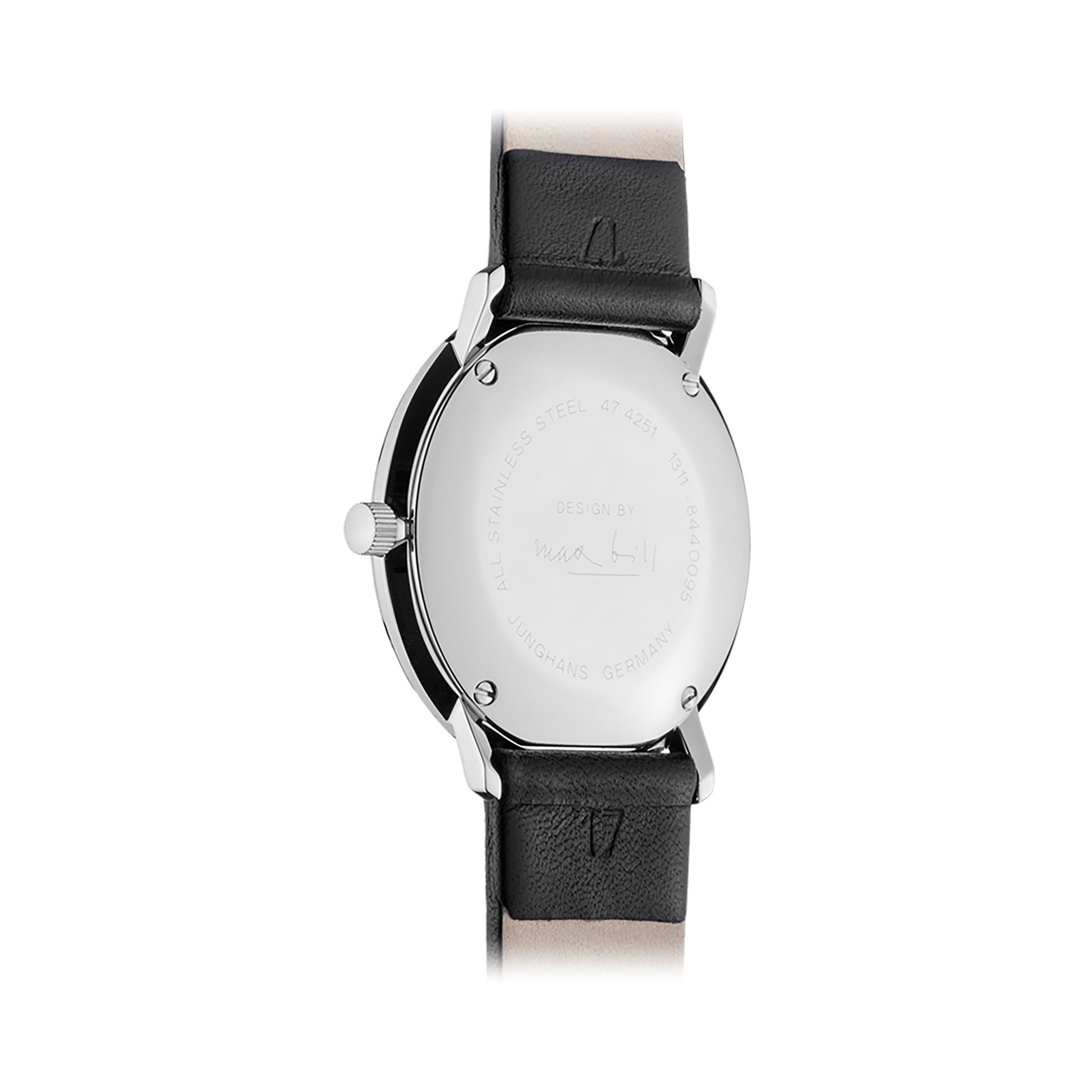 max bill Damen, Edelstahl von Junghans (47/4251.02)