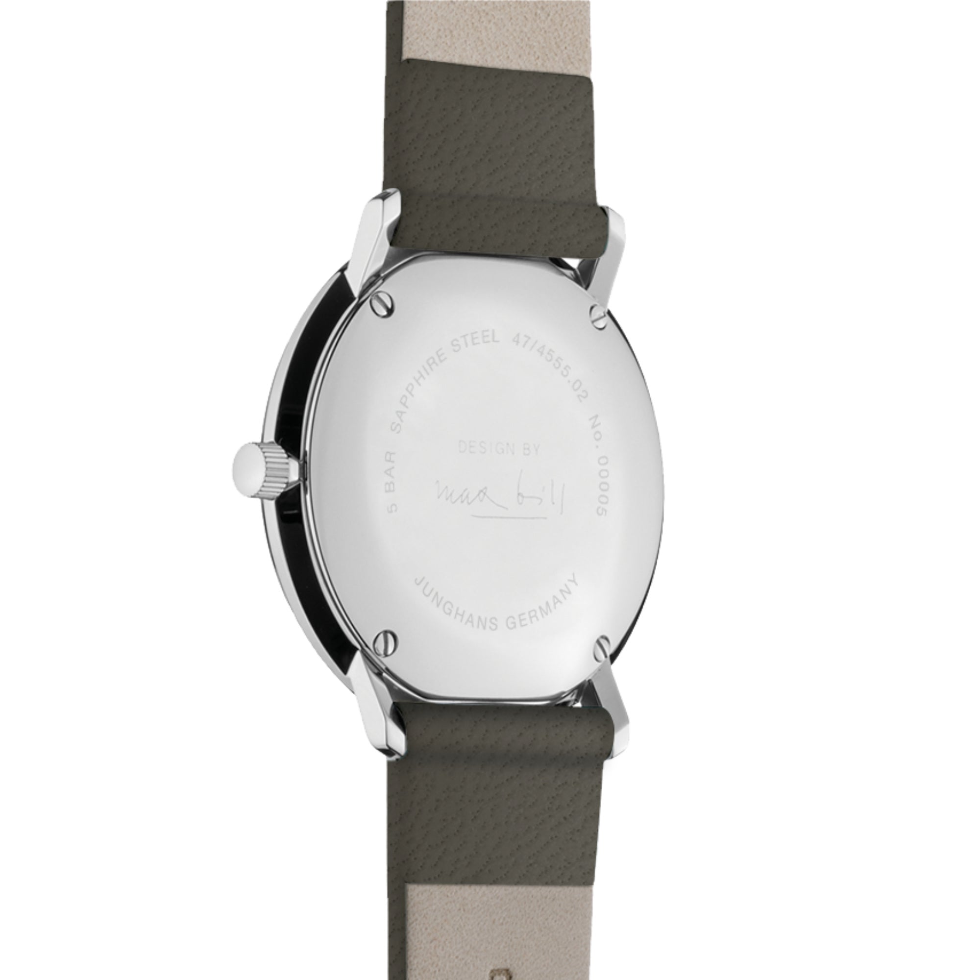 Junghans max bill Damen - 47/4555.02 (02) aus Edelstahl