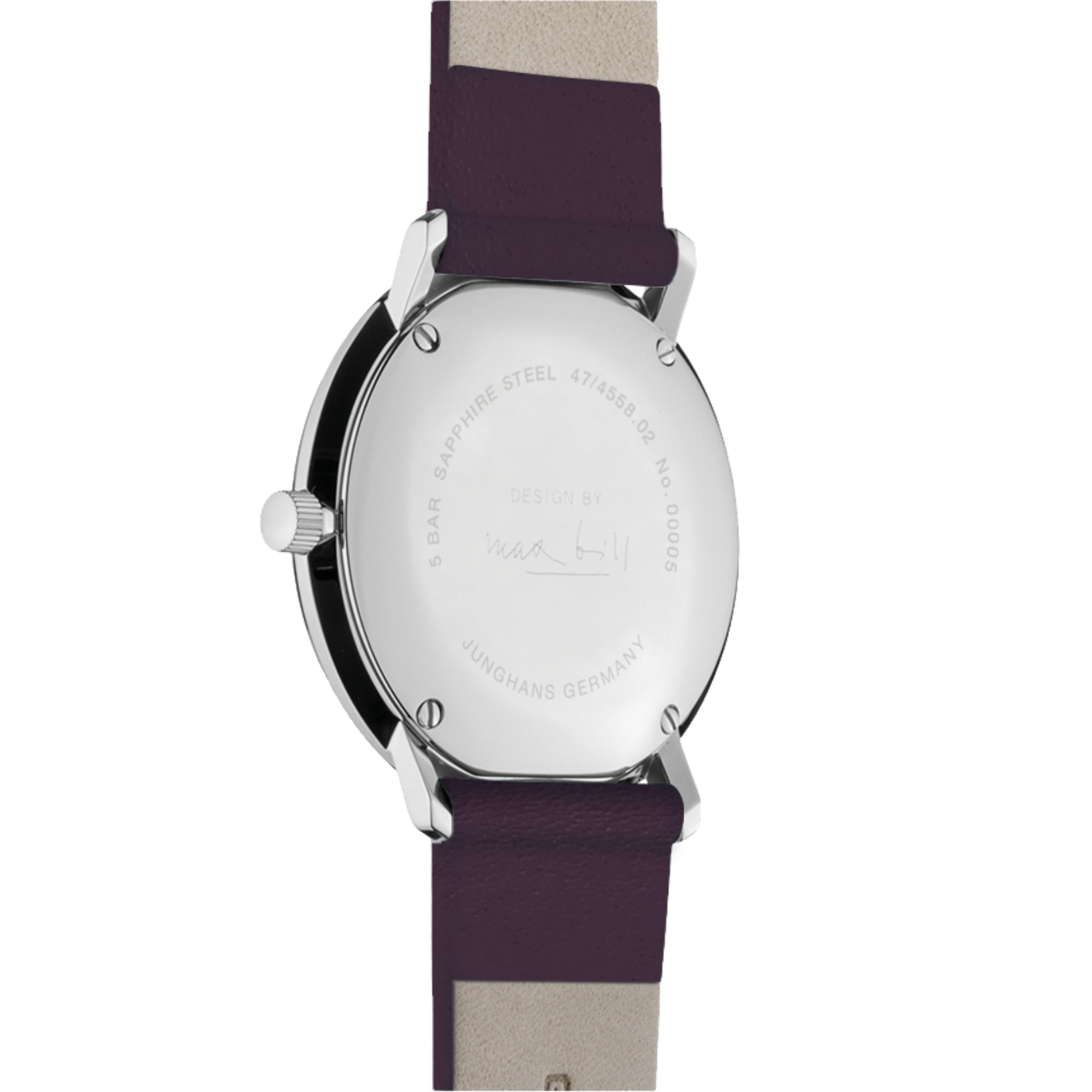 Junghans max bill Damen - 47/4558.02 (02) aus Edelstahl
