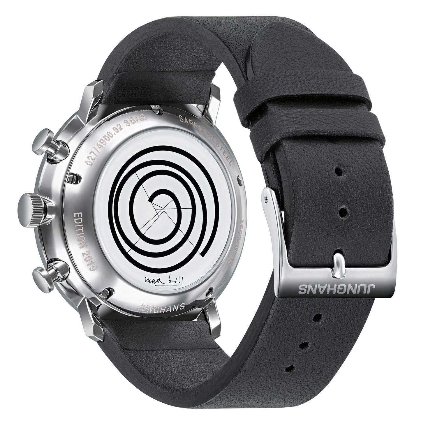 max bill Edition Set 2019, Leder • Diamant von Junghans (363/2919.00)