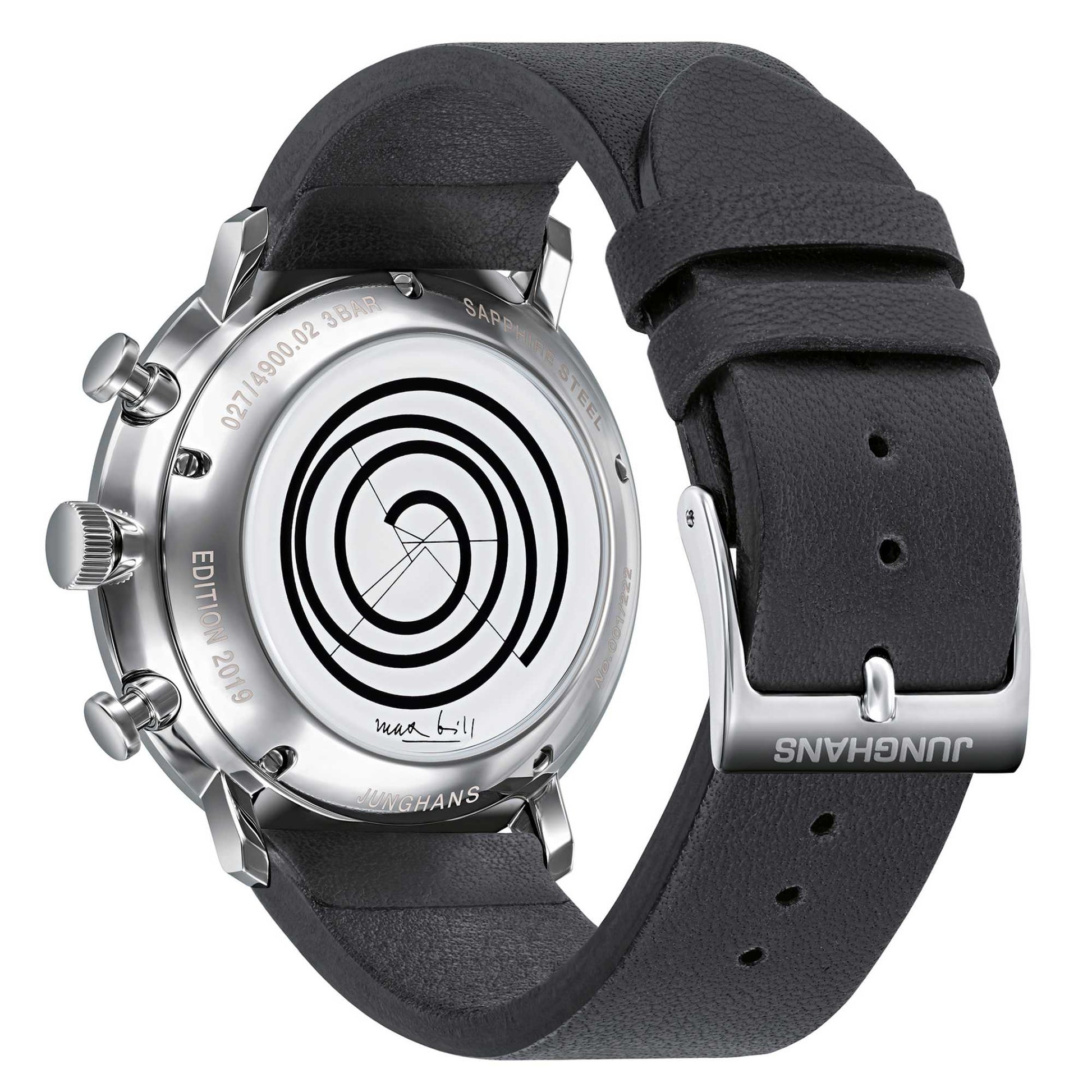 max bill Edition Set 2019, Leder • Diamant von Junghans (363/2919.00)