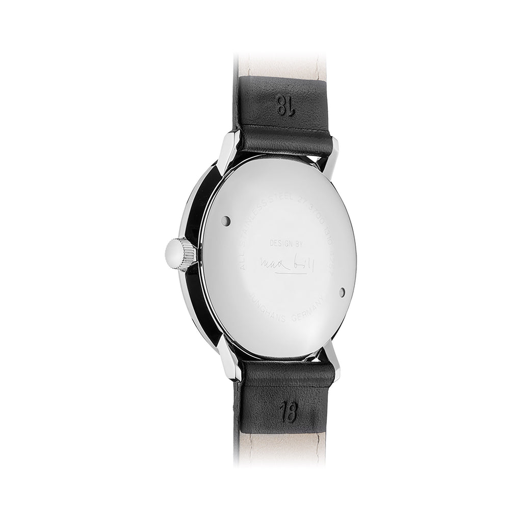 Junghans max bill Handaufzug - 27/3700.02 (02) aus Edelstahl