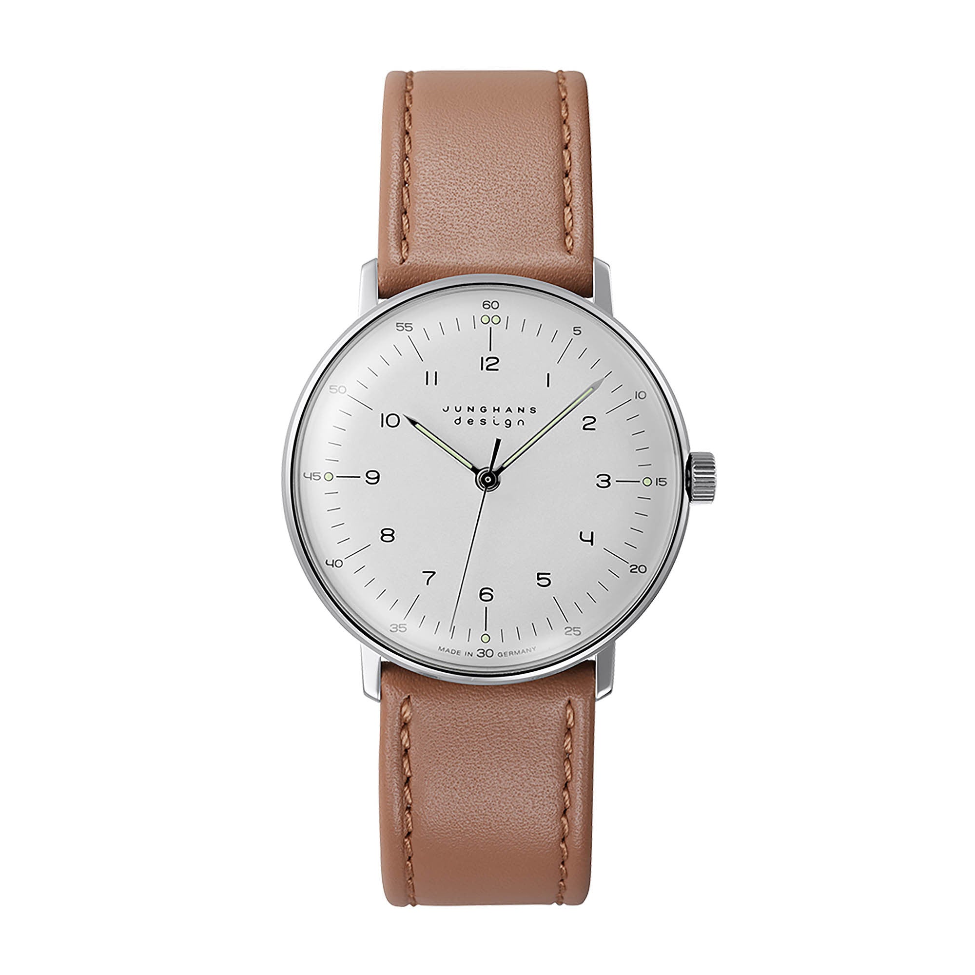 Junghans max bill Handaufzug - 27/3701.02 (02) aus Edelstahl