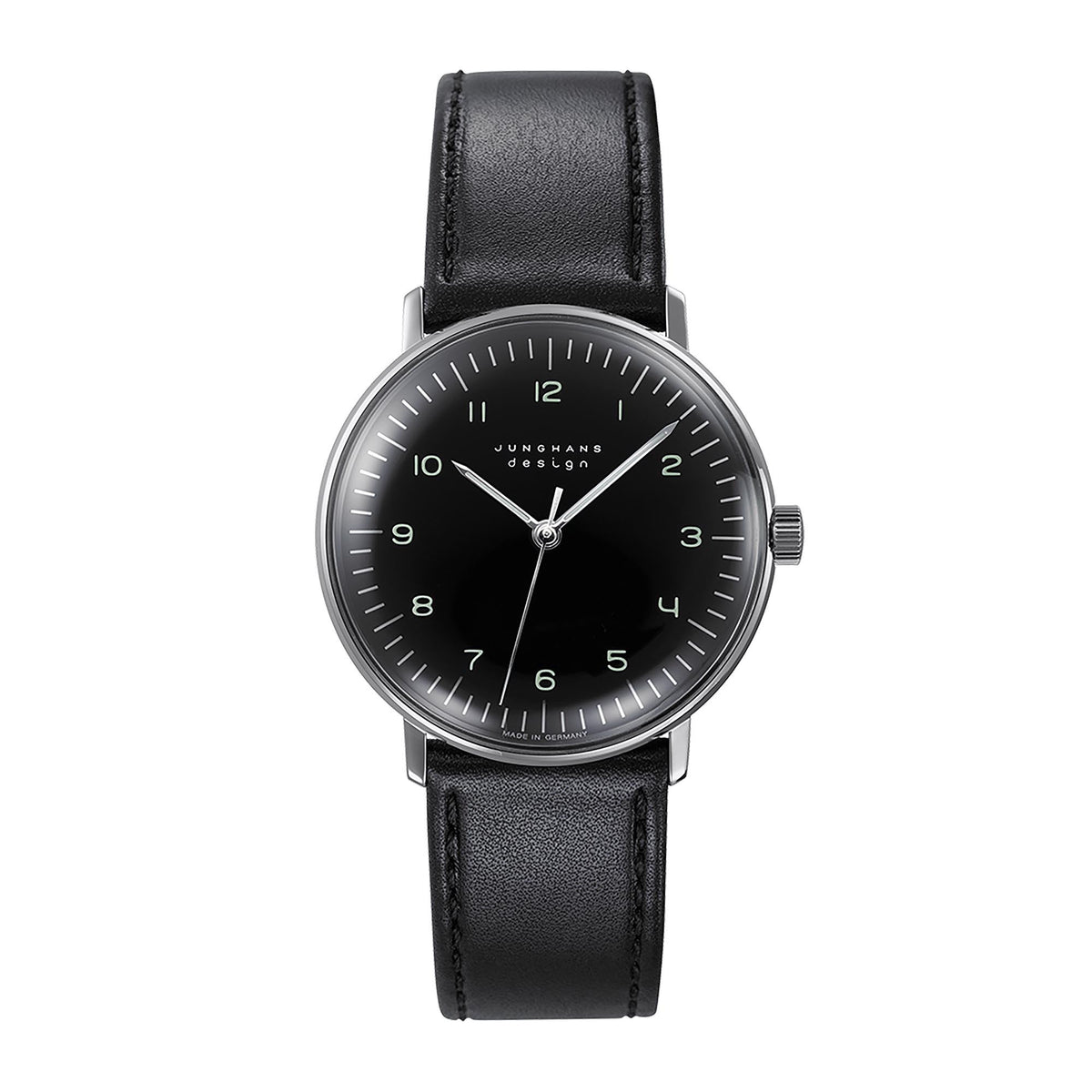 Junghans max bill Handaufzug - 27/3702.02 (02) aus Edelstahl