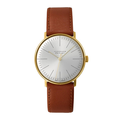 Junghans max bill Handaufzug - 27/5703.02 (02) aus Edelstahl