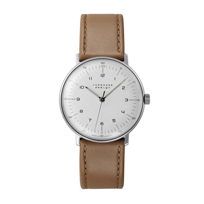 Junghans - max bill Handaufzug, Leder von Junghans (027/3701.00)