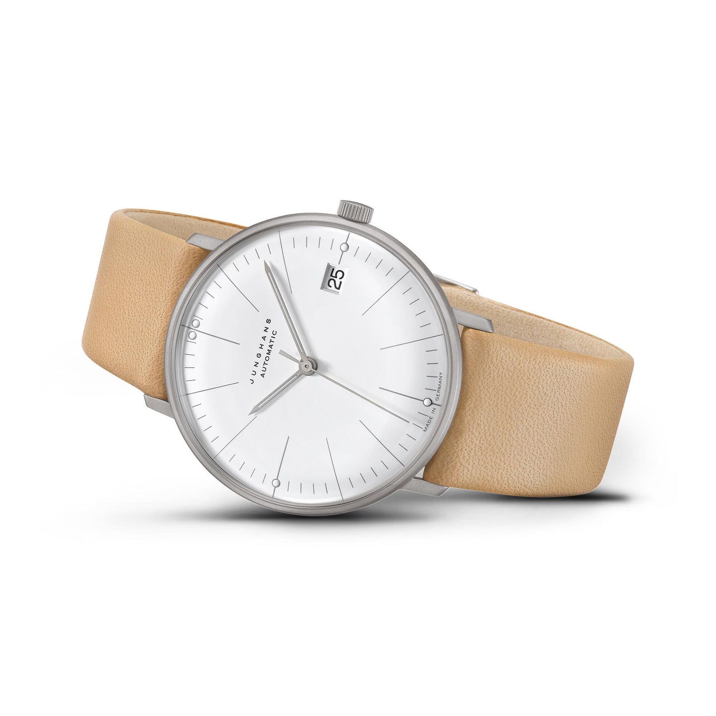 Max Bill Kleine Automatic, Edelstahl von Junghans (27/4004.02)